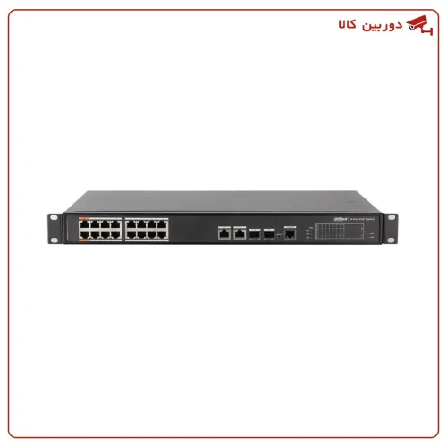 سوییچ شبکه داهوا، 240 وات، 16 پورت DH-PFS4218-16ET-240