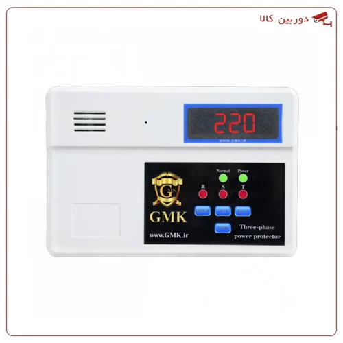 محافظ برق کل ساختمان تک فاز GMK | محافظ ولتاژ دیجیتال 35 آمپر و نوسان گیر برق
