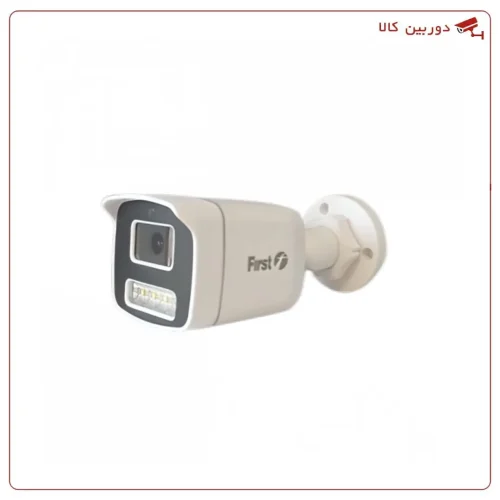 دوربین مداربسته 2.4 مگاپیکسلی FIRST HD-24B18P-W | دید در شب رنگی 30 متری، بدنه فلزی IP66 و Full HD