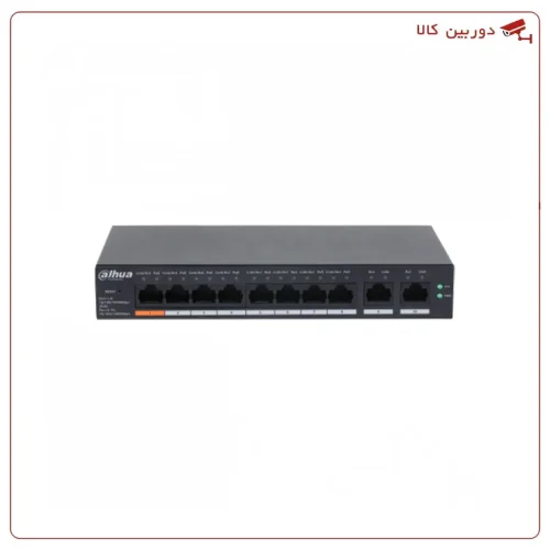 خرید سوئیچ شبکه داهوا DH-CS4010-8GT-60 | سوئیچ هوشمند مناسب دوربین مداربسته IP