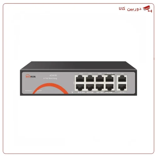 خرید سوئیچ شبکه مکسرون MSW-3016FP-2GL-250I | سوئیچ 16 پورت PoE با توان 250 وات