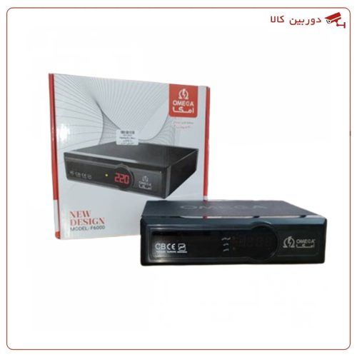 محافظ برق 4 خانه امگا مدل F6000 | محافظ ولتاژ 10 آمپر با کابل 2 متری برای تلویزیون، کامپیوتر و لوازم برقی