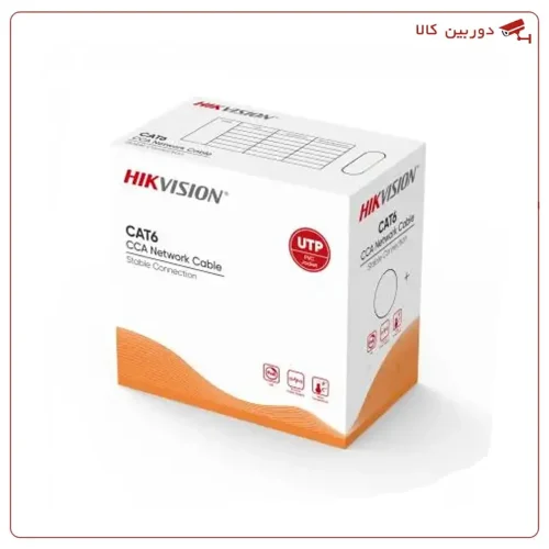 کابل شبکه Hikvision CAT6 UTP