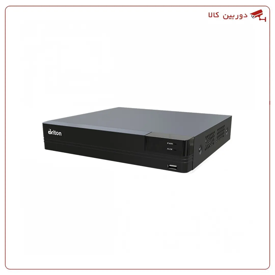 briton-nvr-l401-4k-d5-4ch-8mp-4k-nvr رکوردر تحت شبکه ۴ کانال برایتون با قابلیت تشخیص چهره