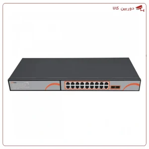سوییچ شبکه مکسرون 16 پورت با فیبر نوری Maxron MSW-3216FPH-2GL-250I