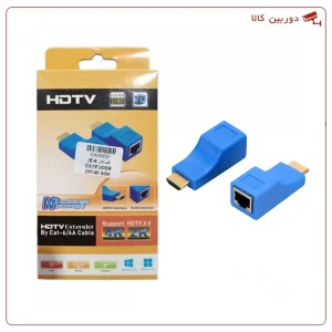 مبدل افزایش طول HDMI | 30 متری| با کابل شبکه