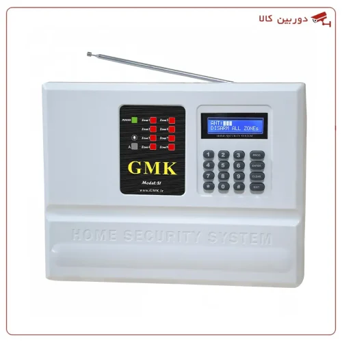 پنل دزدگیر اماکن Gmk مدل S1 سیم‌کارتی و خط ثابت