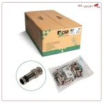 فیش BNC تراکمی اوکپ OA-120/S با مغزی مسی و روکش نقره | اتصال پایدار دوربین مداربسته - تصویر 2