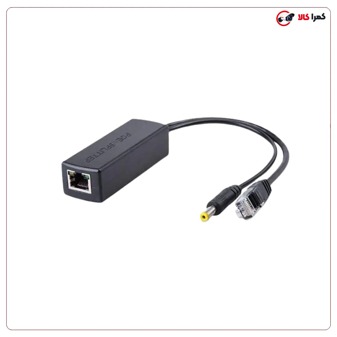 تبدیل PoE به 12 ولت | Poe Splitter مناسب دوربین مداربسته