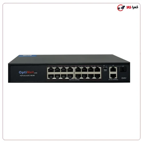 خانه جدید 25 سوئیچ Poe مدل Fep1621Gsc-W240 با توان 240 وات